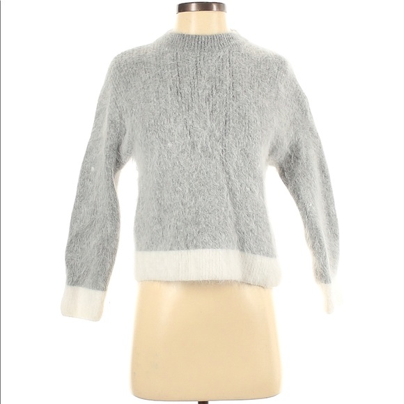 Acne Studios Sweaters - Acne Studios Grey Mink Sweater